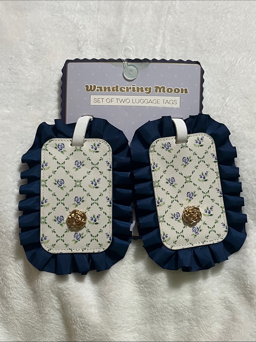 Wandering Moon Luggage Tags